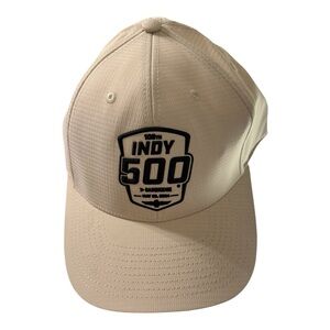 Indy 500 108th Race Etched Logo Hat – Stone, May 26, 2024